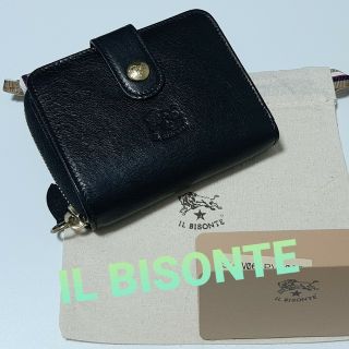 イルビゾンテ(IL BISONTE)の【新品】IL BISONTE　イルビゾンテ　財布　ブラック(財布)