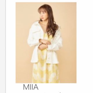 値下げ❤オーバージャケット【ベージュ】レディース MIIA