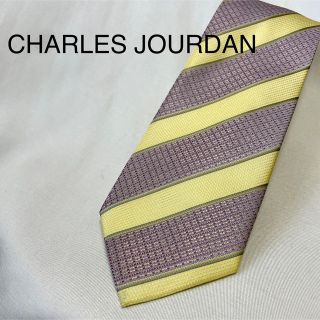 シャルルジョルダン(CHARLES JOURDAN)の美品・ほぼ未使用 CHARLES JOURDAN イタリア製 シャルルジョルダン(ネクタイ)