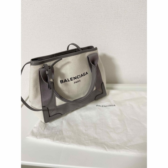 y様専用 美品 バレンシアガ ネイビーカバスxs グレー BALENCIAGA 即日