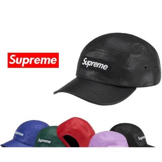 オンラインでの購入supreme leather cap レザーキャップ 21ss