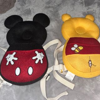 二つセット ディズニー プーアンドミッキーよちよちリュック(リュックサック)