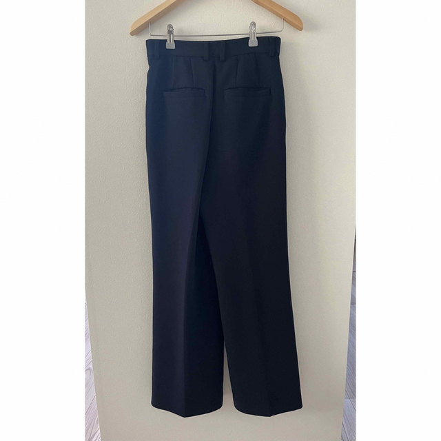 パンツ6(ROKU)POLYESTER RAYON BOOTCUT PANTS 36