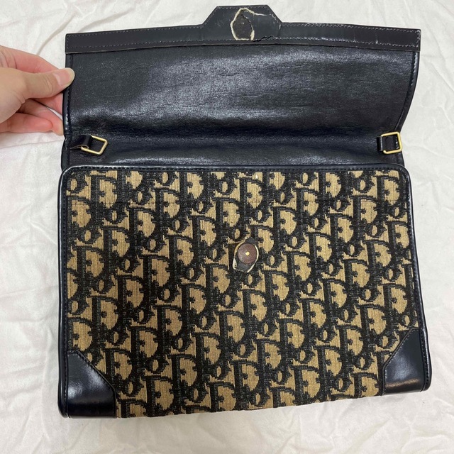 Dior - オールドディオール クラッチバッグ(茶)ヴィンテージ Vintage