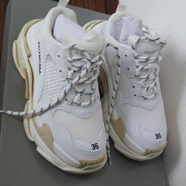 BALENCIAGA】バレンシアガ スニーカー36 | www.jarussi.com.br