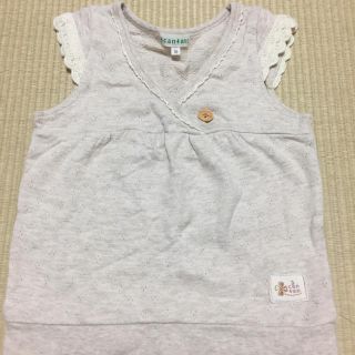 サンカンシオン(3can4on)のチュニックベスト(Tシャツ/カットソー)