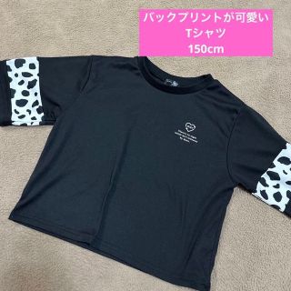 Tシャツ 150cm 牛柄 可愛いTシャツ(Tシャツ/カットソー)