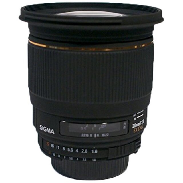 SIGMA 単焦点レンズ 20mm F1.8 EX DG