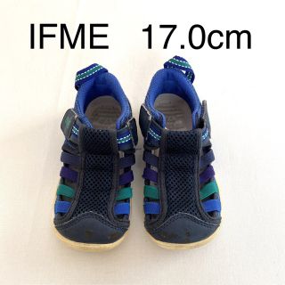 イフミー(IFME)の【IFME】スポーツサンダル　17.0 男の子　ウォーターシューズ　ブルー　青(サンダル)