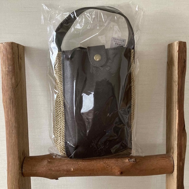 SM2(サマンサモスモス)のサマンサモスモス ノベルティ ペーパー&フェイクレザーポシェットセットブラウン レディースのバッグ(ショルダーバッグ)の商品写真