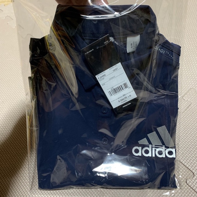 adidas(アディダス)の新品　アディダス　ゴルフウェア　半袖ポロシャツ　レディースSサイズ スポーツ/アウトドアのゴルフ(ウエア)の商品写真