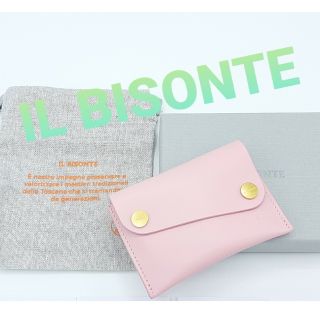 イルビゾンテ(IL BISONTE)の【新品】IL BISONTE　イルビゾンテ　カードケース(名刺入れ/定期入れ)