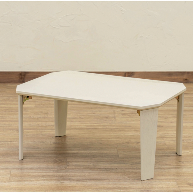 PARKER 折脚テーブル 70×50 ホワイト