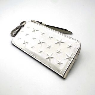 ジミーチュウ(JIMMY CHOO)の【美品】Jimmy Choo  ジミーチュウ レザー スタッズ コインケース (コインケース)