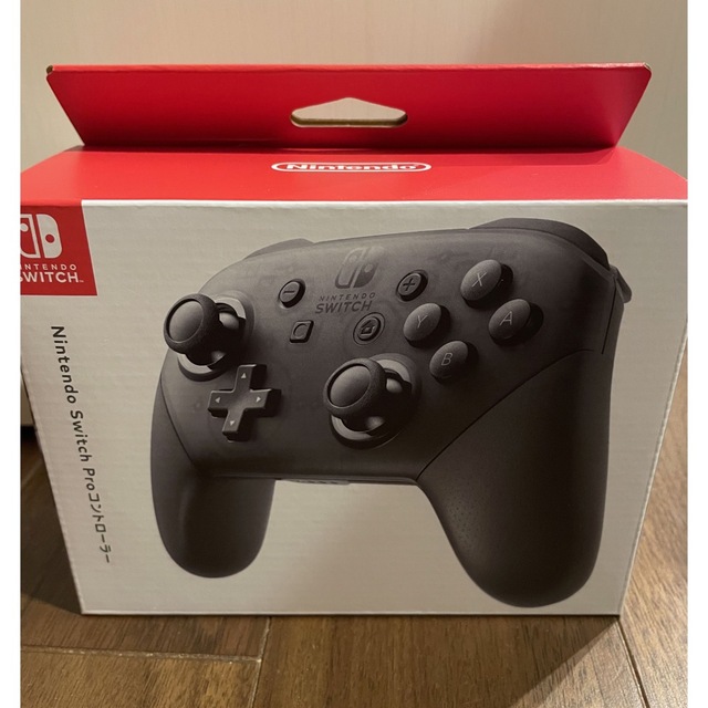 【純正品】Nintendo switch proコントローラー　ブラックコントローラー