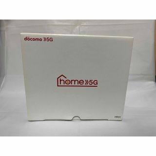 エヌティティドコモ(NTTdocomo)のdocomo home  5G  HR01   Wi-Fiルーター(PC周辺機器)