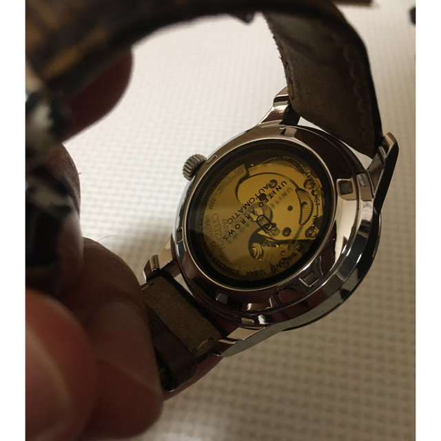 UNITED ARROWS(ユナイテッドアローズ)のユナイテッドアローズ　腕時計　自動巻 メンズの時計(腕時計(アナログ))の商品写真
