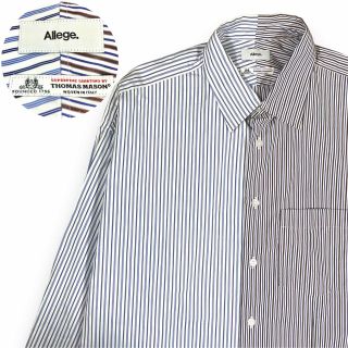 ALLEGE - 美品 Allege THOMAS MASON アレッジ トーマスメイソン シャツ