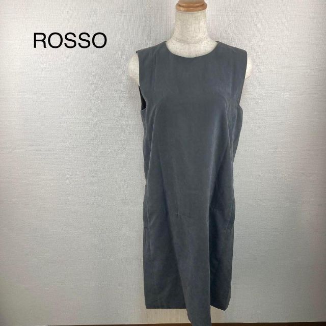 ROSSO ワンピース　フリーサイズ　グレー