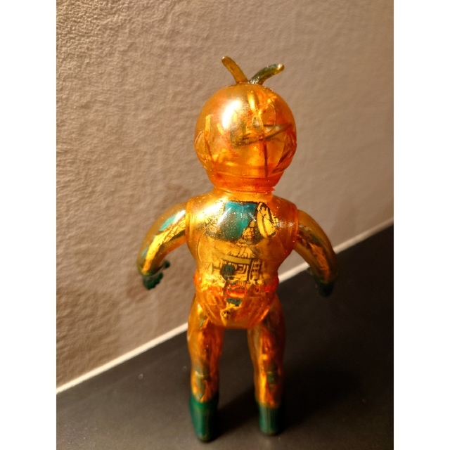 希少!当時モノ 仮面ライダー1号 クリア(スケルトン)ソフビ ポピー