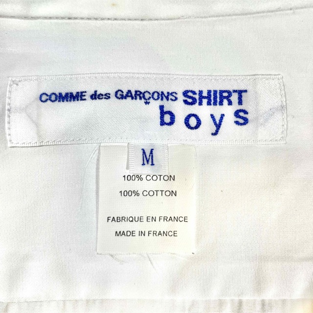 COMME des GARCONS コム デ ギャルソン プリント シャツ M