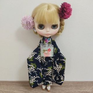 ブライス　リカちゃんサイズ　着物　振袖(その他)