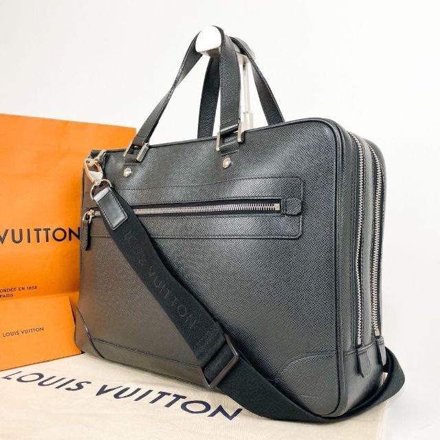円高還元 【美品】ルイヴィトン - VUITTON LOUIS タイガ 黒 2室