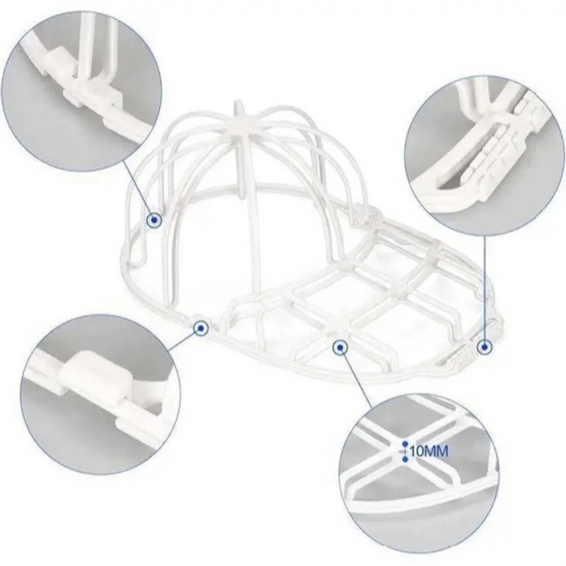 【 型崩れ 防止 】 帽子 キャップ 洗濯機　自宅 家 キレイ 綺麗 ケア　洗濯 メンズの帽子(キャップ)の商品写真