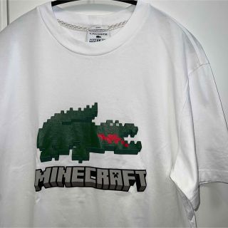 ラコステ(LACOSTE)のラコステ×マイクラコラボTシャツ Lサイズ(Tシャツ/カットソー(半袖/袖なし))