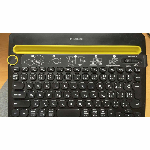 Logicool(ロジクール)のロジクール キーボード K480 Bluetooth スマホ/家電/カメラのPC/タブレット(PC周辺機器)の商品写真