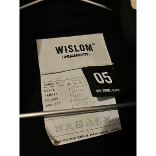 極美品】ウィズロム WISLOM 黒 アウターの通販 by K's shop｜ラクマ