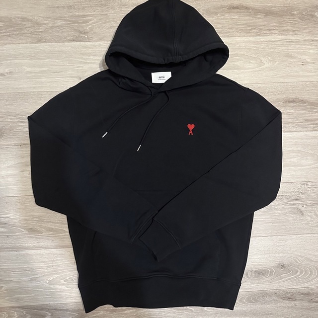 ami - 新品未使用 AMI パーカー ブラック Lの通販 by Y select shop