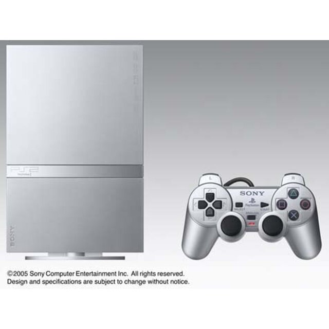 PlayStation 2 サテン・シルバー (SCPH-75000SSS) 【メーカー生産終了】 o7r6kf1