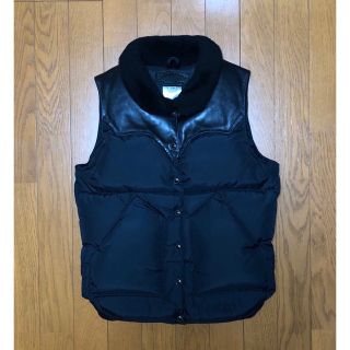 Rocky Mountain Featherbed - 良品 ロッキーマウンテン ダウンベスト 7/8 黒 ブラック クリスティベスト