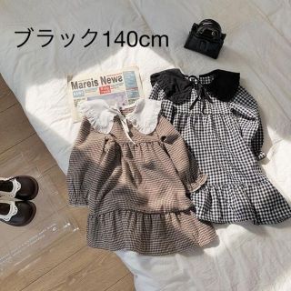 子供 ワンピース 140cm 韓国子供服 子供服 子ども服 長袖 春 春服 (ワンピース)