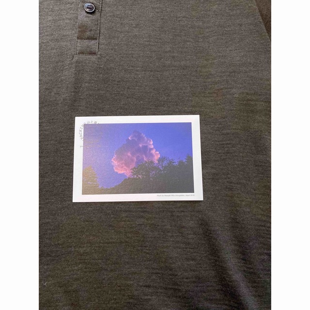 山と道 2020年 Merino Henry Neck T エスプレッソ 限定色 メンズのトップス(Tシャツ/カットソー(半袖/袖なし))の商品写真