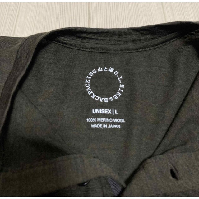 山と道 2020年 Merino Henry Neck T エスプレッソ 限定色 メンズのトップス(Tシャツ/カットソー(半袖/袖なし))の商品写真