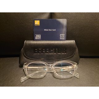 エフェクター(EFFECTOR)の【新品未使用】エフェクター/エンハンサー/レンズ付(サングラス/メガネ)