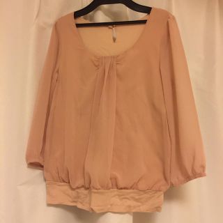 ミッシュマッシュ(MISCH MASCH)のミッシュマッシュブラウス ピンク シフォン(シャツ/ブラウス(長袖/七分))