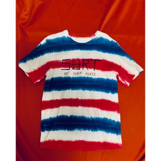 サート(SURT)のだいふく様専用□ SURT □タイダイボーダーTシャツ(Tシャツ/カットソー(半袖/袖なし))