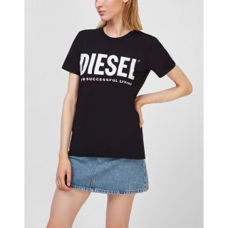 ディーゼル(DIESEL)のDIESEL  レディース　新品未使用　XXSサイズ　Tシャツ　カットソー　黒(Tシャツ(半袖/袖なし))