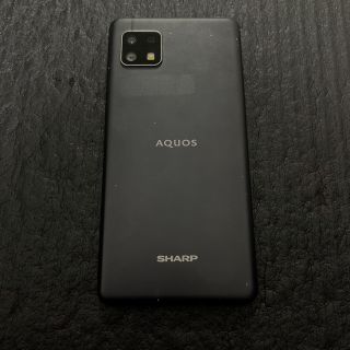 アクオス(AQUOS)のSHARP シャープ AQUOS sense4 lite ブラック 本体(スマートフォン本体)