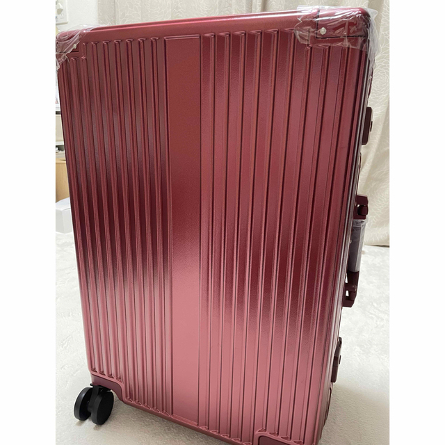 お洒落カラー❤️M❤️スーツケース キャリーケース アルミフレーム 軽量 旅行 レディースのバッグ(スーツケース/キャリーバッグ)の商品写真