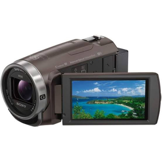 SONY(ソニー)のSONY ハンディカム CX680 ブラウン 本体＋充電器のみ スマホ/家電/カメラのカメラ(ビデオカメラ)の商品写真
