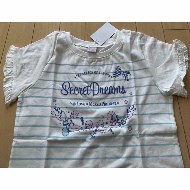 mezzo piano junior(メゾピアノジュニア)のメゾピアノジュニア Tシャツ サイズS(140) キッズ/ベビー/マタニティのキッズ服女の子用(90cm~)(Tシャツ/カットソー)の商品写真