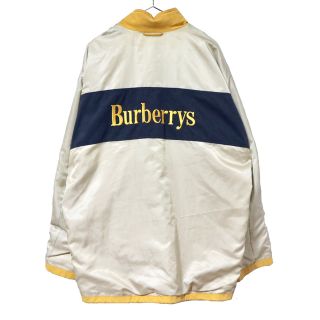 バーバリー(BURBERRY)の90s 希少 古着 "Burberrys" 三陽商会 金ロゴ刺繍 ブルゾン(ブルゾン)