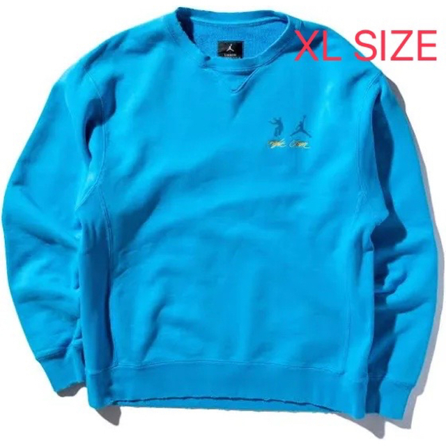 Jordan x Union Crewneck Equator Blue XL