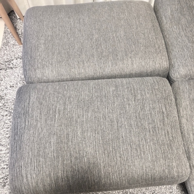 ニトリ - ※引取限定※ニトリ 2人用布張りソファ(CA1 DR-GY)の通販 ニトリ - ※引取限定※ニトリ 2人用布張りソファ(CA1 DR-GY)の通販