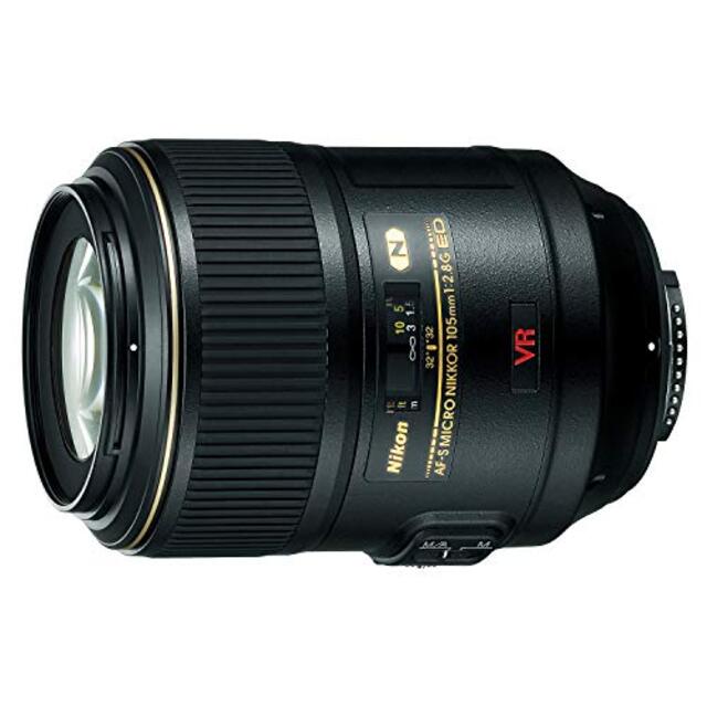 Nikon 単焦点マイクロレンズ AF-S VR Micro Nikkor 105mm f/2.8 G IF-ED フルサイズ対応 o7r6kf1