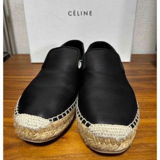 CELINE セリーヌ　エスパドリーユ　白　スリッポン　フィービー